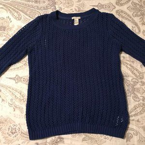Forever 21 Dark Blue Sweater